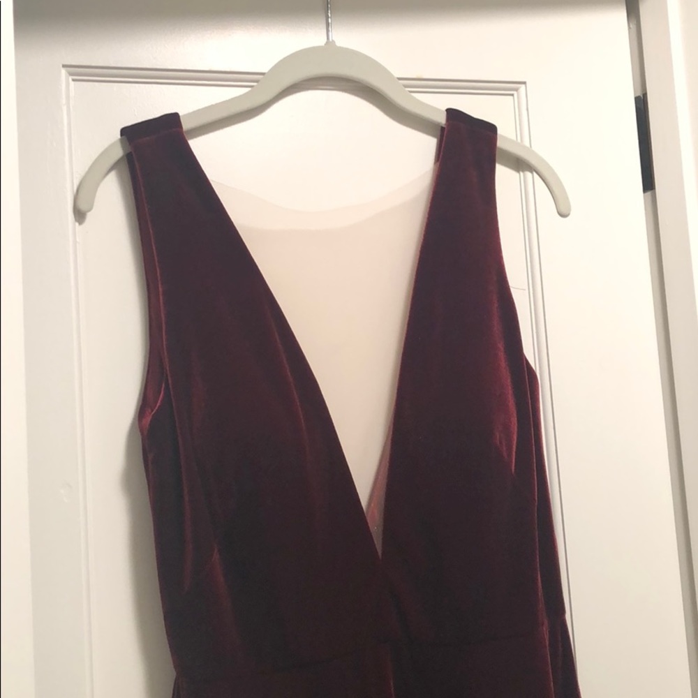 Jenny Yoo Logan Dress Red Berry